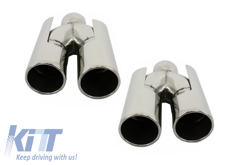 Exhaust Muffler Tips suitable for BMW E60 E90 E92 E93 F10 F30 M3 M5 M6 ACS Design