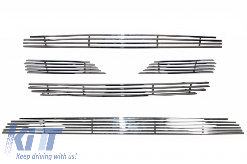 Central Grille & Lower Grille suitable for HYUNDAI Santa FE (2007-2009) Chrome