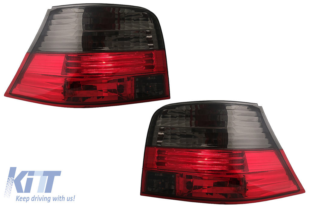 Taillights suitable for VW Golf 4 IV (1997-2004) Red Smoke