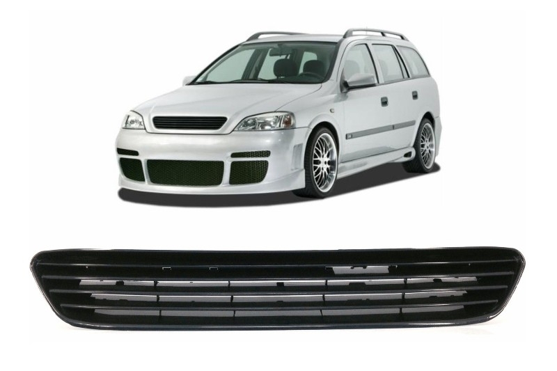 Badgeless Front Grill Central Grille suitable for OPEL Astra G (1998-2005)