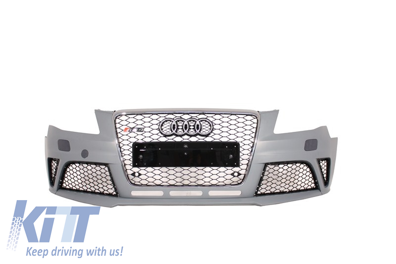 Paraurti anteriore + griglia centrale + accessori Audi A4 B8 Pre