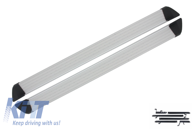 Running Boards Side Steps suitable for Nissan X-Trail II (2007-2012)