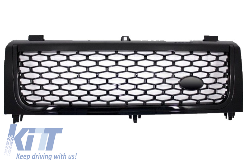 Central Grille suitable for Land Range Rover Vogue III L322 (2002-2005) All Black Autobiography Supercharged Edition