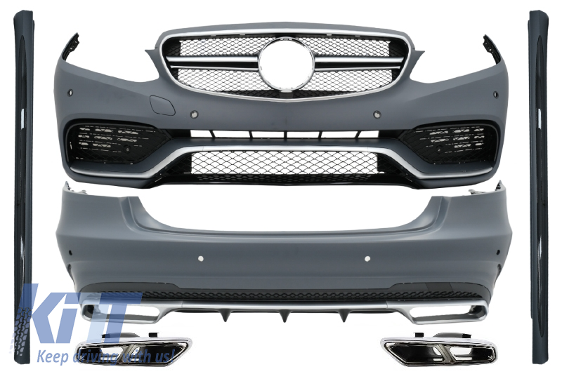Complete Exterior Body Kit suitable for Mercedes E-Class W212 Facelift (2013-2016) E63 Design