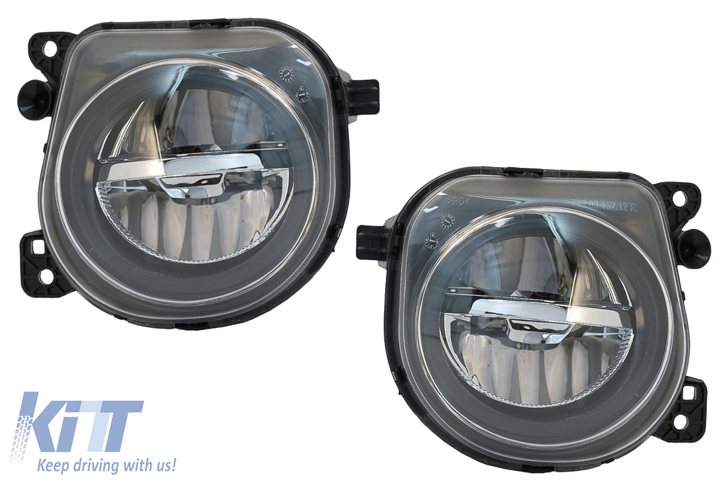 LED Fog Light Projectors suitable for BMW 5 Series F07 F10 F11 F18 LCI (2014-up) Facelift M-tech M Sport Design