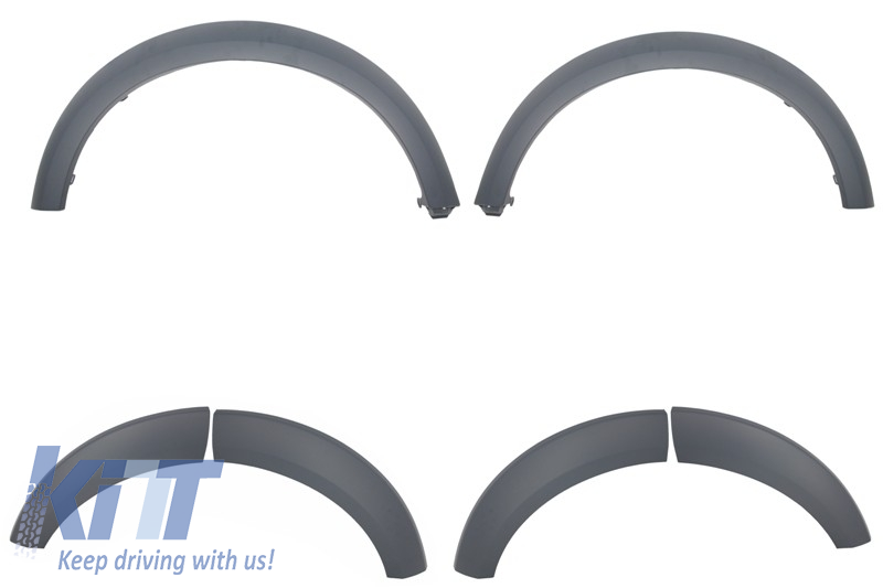 Wheel Arches Extension Trim Mouldings Fender Flares suitable for Land Rover Range Rover Discovery IV (2009-2016)
