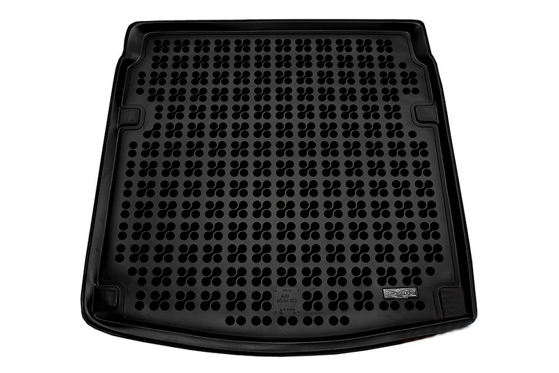 Trunk Mat Rubber Black, amely alkalmas az Audi A4 B8 szedánra (2007-2015) A5 Coupe (2007-2015)