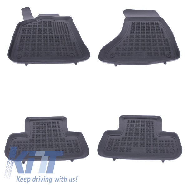 Floor Mat Rubber Black suitable for AUDI Q5 8R (2008-2017)