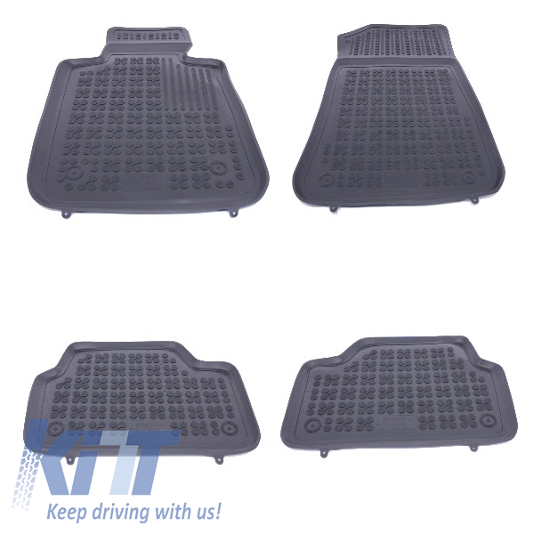 Floor mat Black suitable for BMW Series 1 E87 (2004-2011) F20 (2011-08.2014) F20 LCI (2015-06.2019)