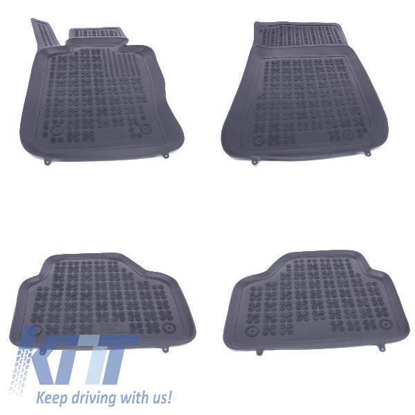 Floor mat Rubber Black suitable for BMW X1 E84 2009-2015