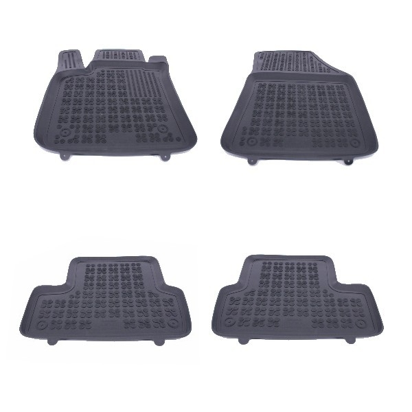 Floor mat Rubber Black suitable for RENAULT Megane IV 2015+