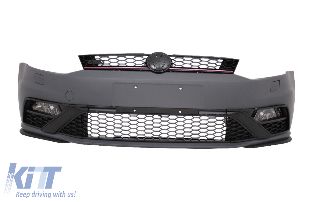 Front Bumper suitable for VW Polo MK5 6R 6C (2009-up) GTI Design