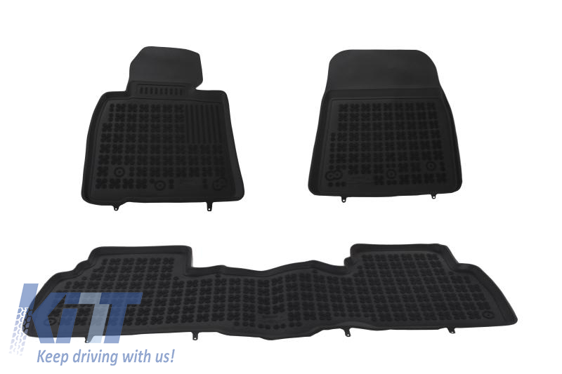 Floor mat Black suitable for TOYOTA Land Cruiser J200 V8 2008