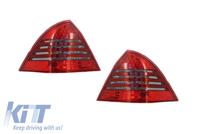 Led Taillights suitable for MERCEDES Benz C-class W203 (2000-2007) Red/Smoke