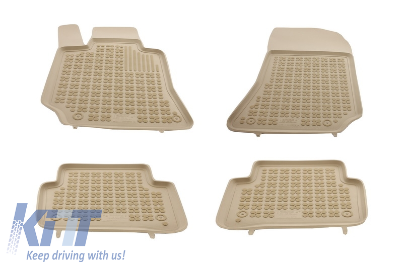 Floor mat Beige suitable for MERCEDES CLS W218 II 2011+