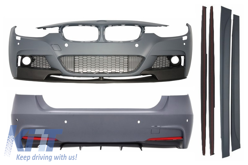 Complete Body Kit suitable for BMW F30 (2011-up) M-Performance Design Single Exhaust Outlet
