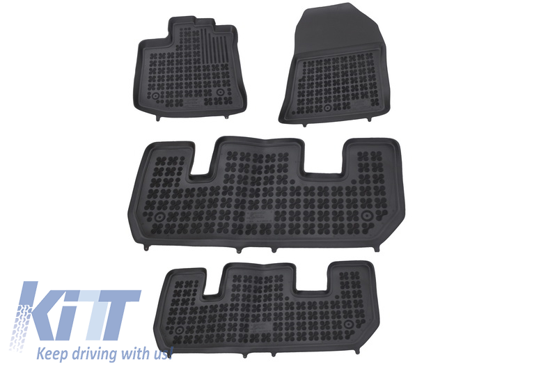 Floor mat black suitable for DACIA Lodgy 2012-