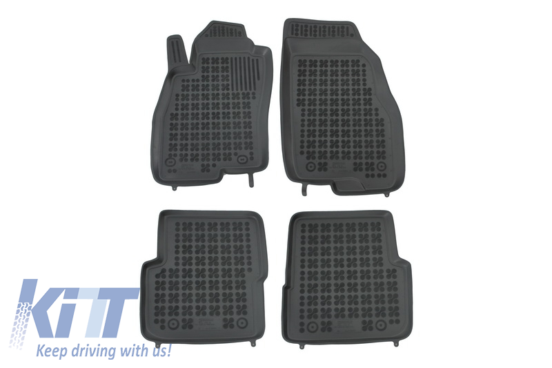 Floor mat black suitable for FIAT Punto III 2012 -
