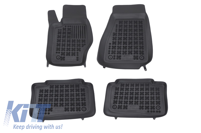 A padlószőnyeg fekete alkalmas a Jeep Grand Cherokee III 2005-2010-re