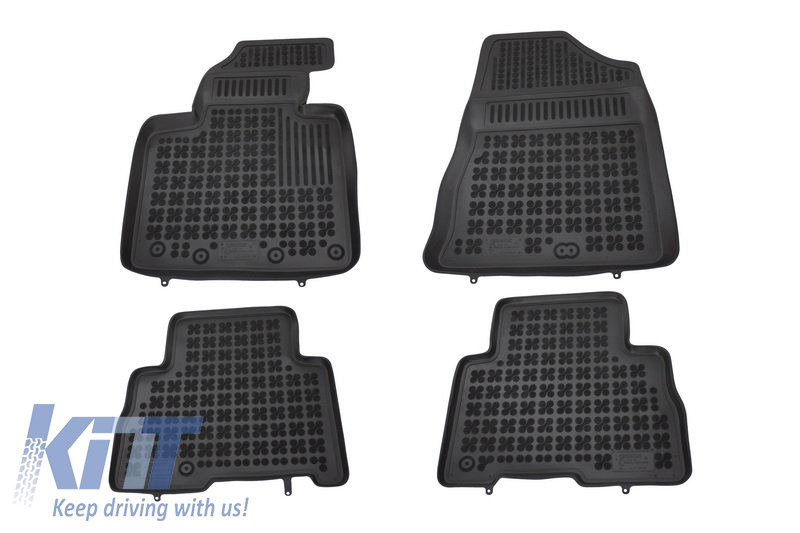 Floor mat black suitable for KIA Sorento II 2012-2014