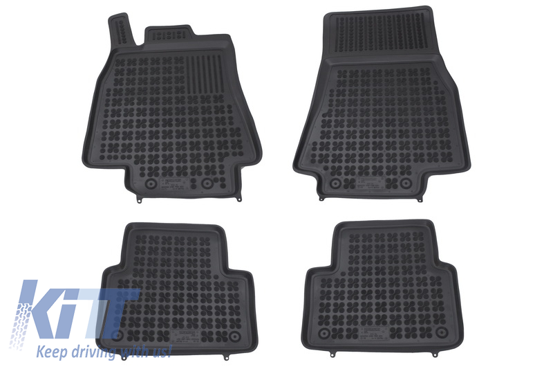 Floor mat black suitable for MERCEDES W169 A-Class 2004-2012