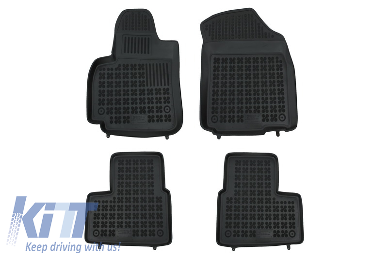 A padlószőnyeg fekete alkalmas a Suzuki SX4 2006-2013-ra