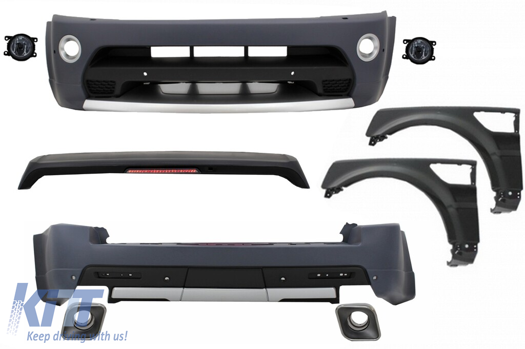Body Kit with Front Fenders suitable for Land Range Rover Sport L320 Facelift (2009-2013) Autobiography Design