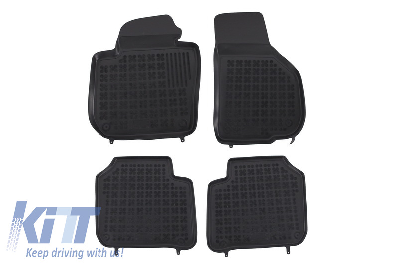 Padlószőnyeg fekete, amely alkalmas a SKODA Superb II 2008-2015-re