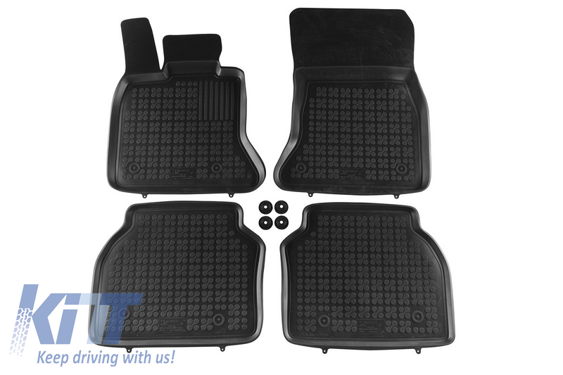 Floor mat black suitable for BMW 5 GT F07 2010-
