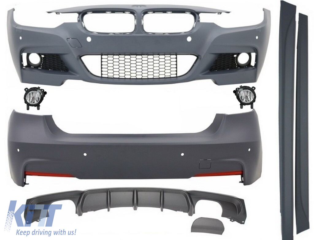 A teljes karosszériakészlet megfelelő BMW 3-as F30 (2011-up) m-technik design számára