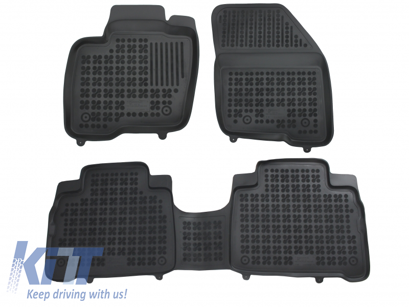 Floor Mat Rubber suitable for FORD Galaxy III suitable for FORD S-Max 2015-