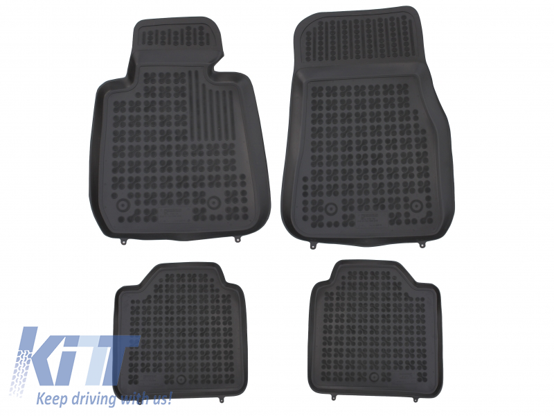 Floor mat Rubber Black suitable for BMW Seria 3 F34 Gran Turismo GT (2013-2018)
