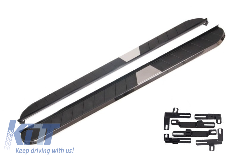 Running Boards Side Steps suitable for TOYOTA RAV4 XA40 (2013-up) KITT Design