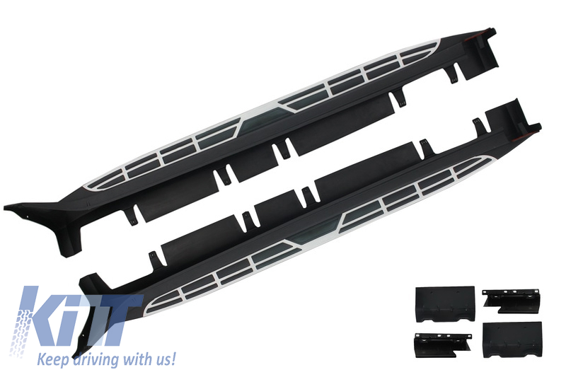 Running Boards Side Steps suitable for Hyundai IX35 Phase II (2014+) OEM Design