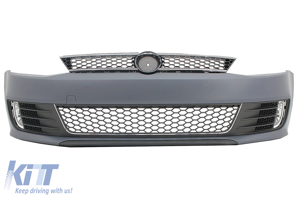 Front Bumper suitable for VW Jetta Mk6 VI (2011-2014) GLI GTI Design