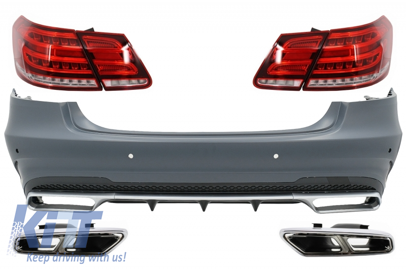 Rear Conversion Package suitable for Mercedes E-Class W212 (2009-2012) to Facelift E63 Design
