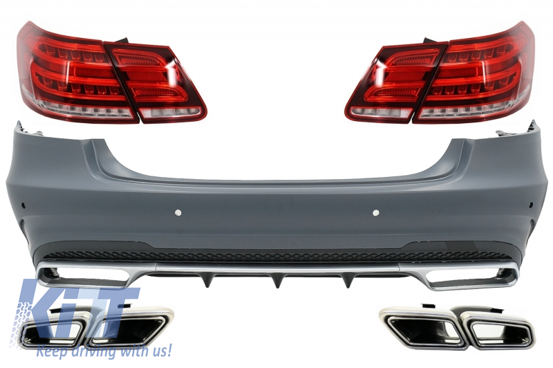 Rear Conversion Package suitable for Mercedes E-Class W212 (2009-2012) to Facelift E63 Design