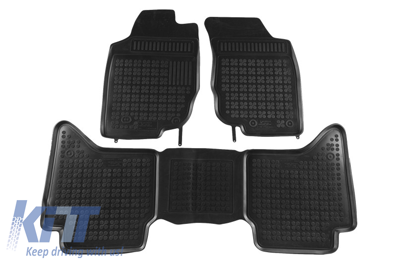 Floor Mats Rubber suitable for TOYOTA Hilux 2005-2015