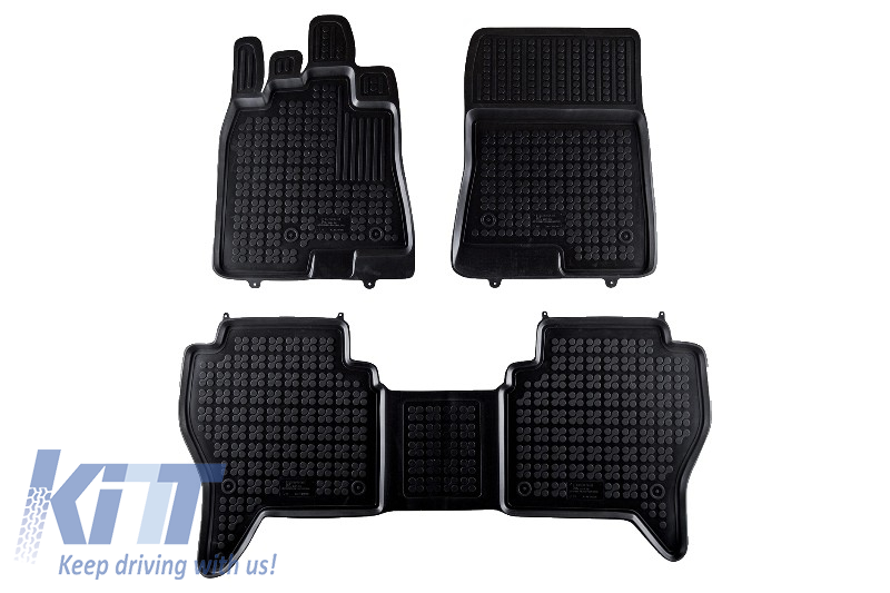 Floor Mats Rubber suitable for MITSUBISHI Pajero 2006+