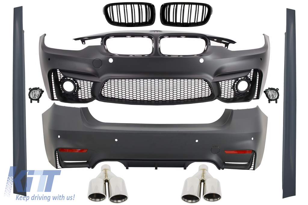 Complete Body Kit suitable for BMW F30 (2011-2019) EVO II M3 M-Power CS Design