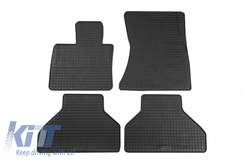 Floor Mat Rubber suitable for BMW X5 E70 03/2007-10/2013 X6 E71 06/2008-11/2014 X5 F15 11/2013 X6 F16 12/2014