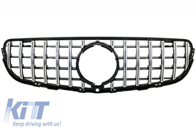 Front Central Grille suitable for MERCEDES GLC X253 C253 (2015-2018) GT R Panamericana Look