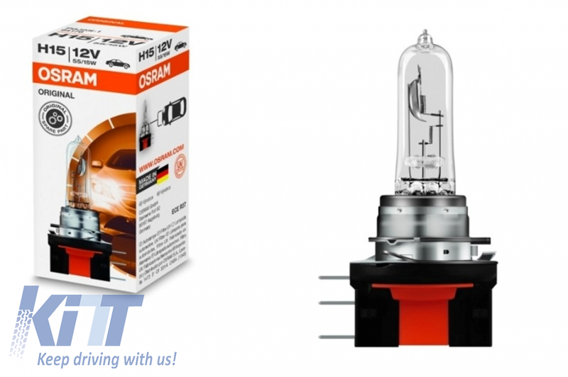 Osram Halogen fényszóró 64176 H15 12V 15/55W Carton Box (1 egység)
