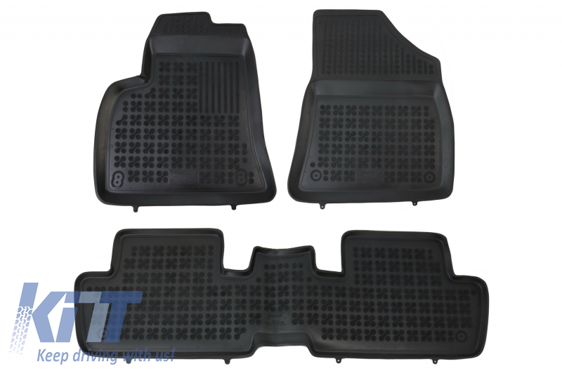 Rubber Car Floor Mats suitable for PEUGEOT 3008 (2009-2016)