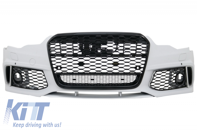 Front Bumper suitable for Audi A6 C7 4G (2011-2015) RS6 Design