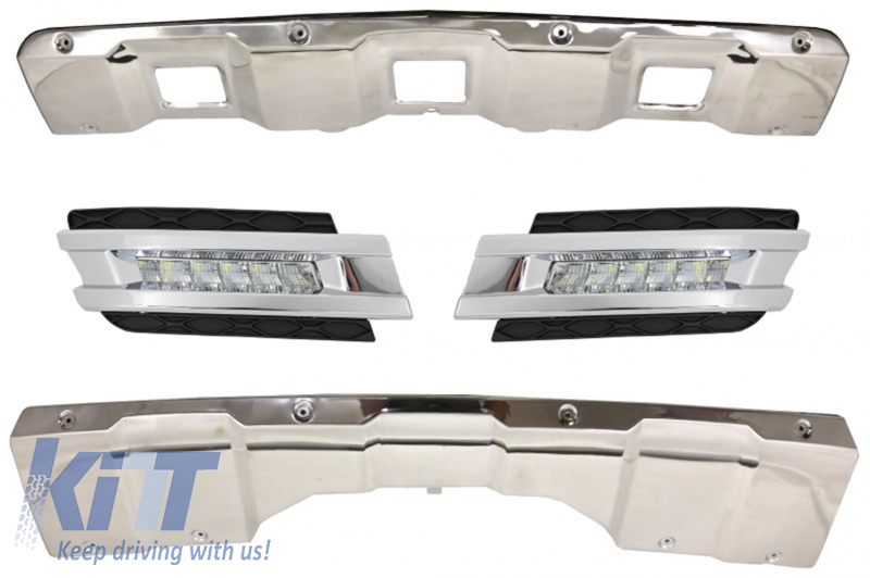 Skid Plates Off Road Dedicated Daytime Running Lights suitable for X164 2006-2009
