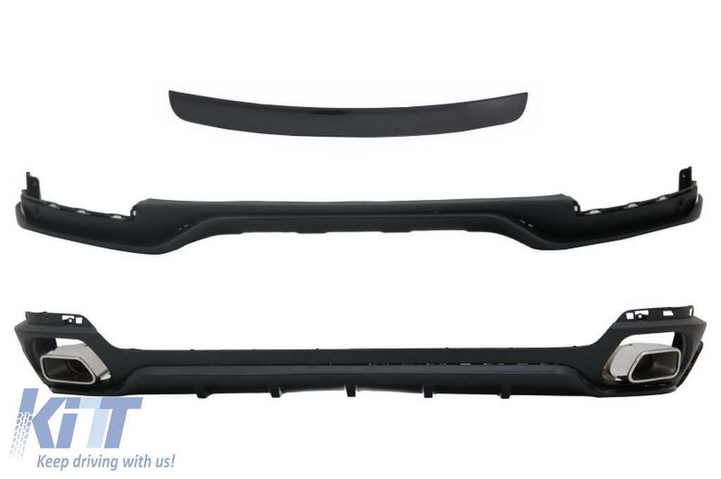 Body Kit Front Bumper Lip and Air Diffuser suitable for BMW X5 (F15) (2014-2018) Aero Package M Design