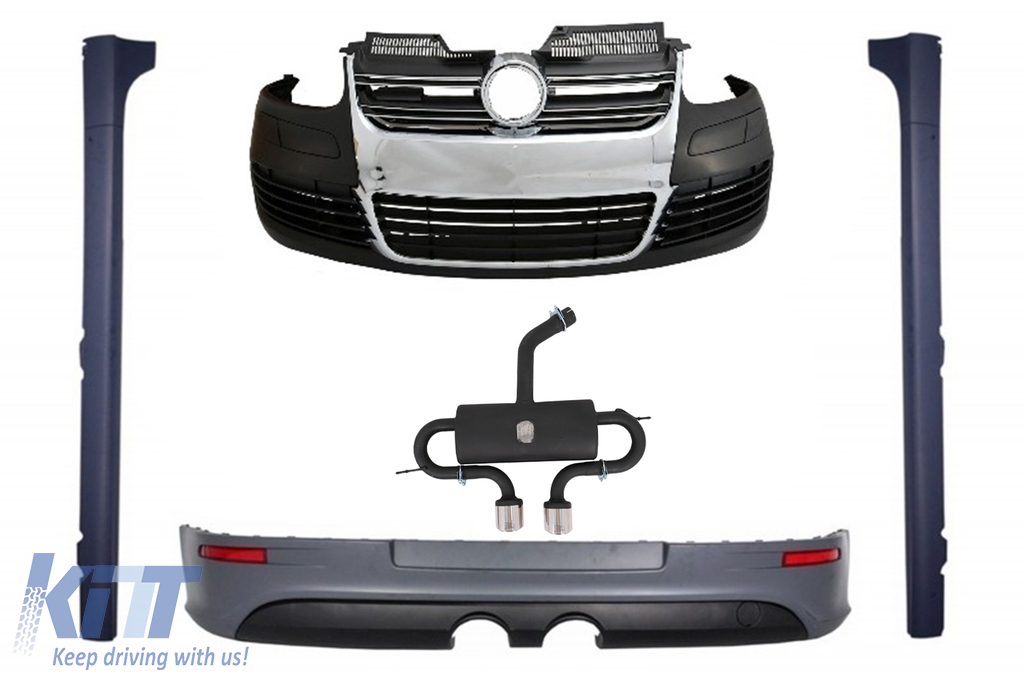 Body Kit suitable for VW Golf 5 V R32 (2003-2007) With Complete Exhaust System