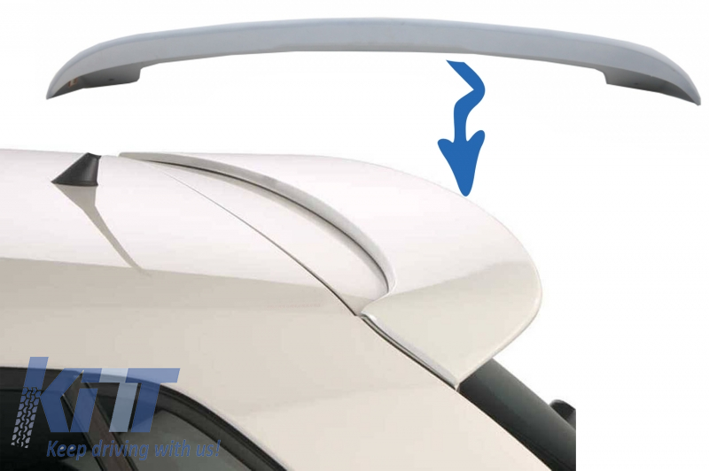 Roof Wing Spoiler suitable for VW Polo 6R MK6 (2009-2018) GTI Design
