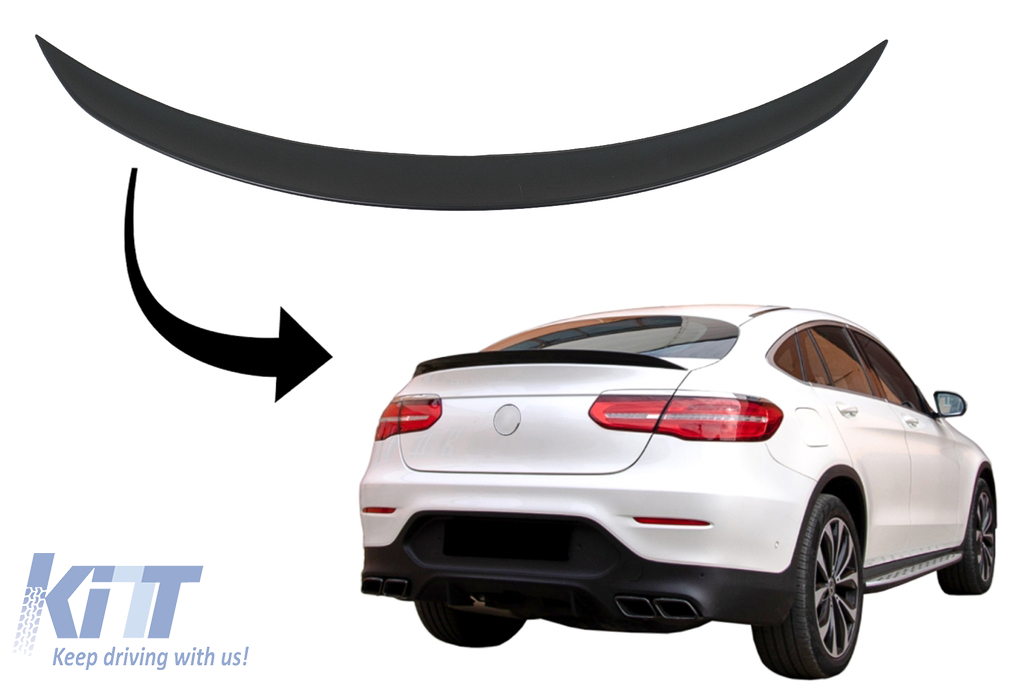 Trunk Boot Spoiler suitable for Mercedes GLC Coupe C253 (2015-Up)